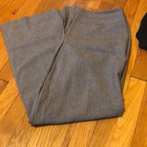 Gray dress pants